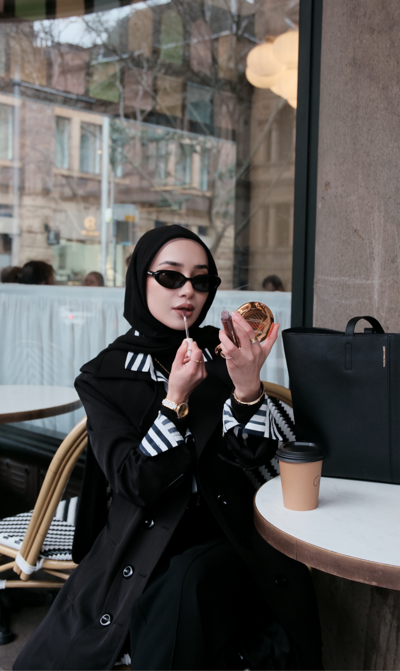 Hauté Hijab Hoodie Black
