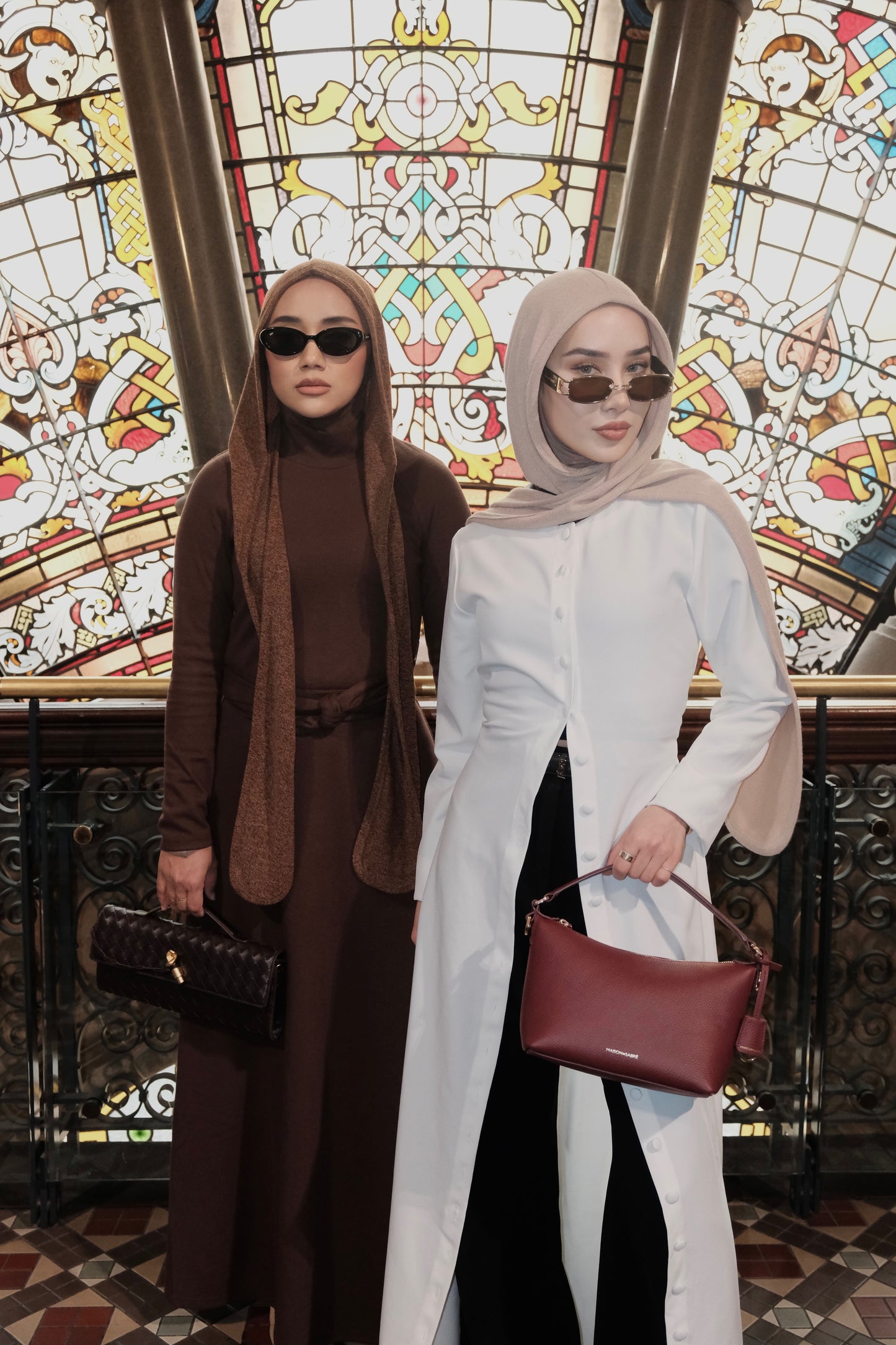 Hauté Hijab Hoodie Brown