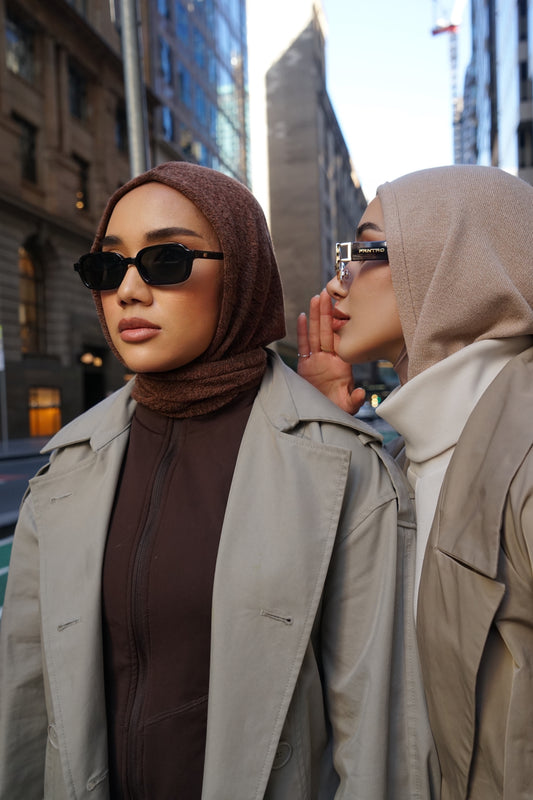 Hauté Hijab Hoodie Beige