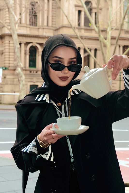 Hauté Hijab Hoodie Black