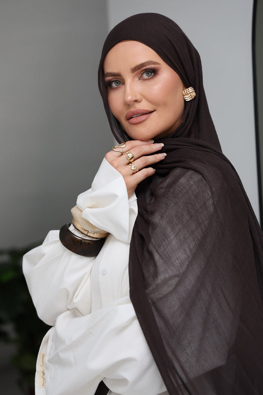 Deep Plum Butter Soft Crinkle