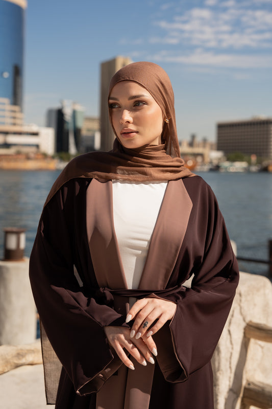 The Silk Double Sided Abaya