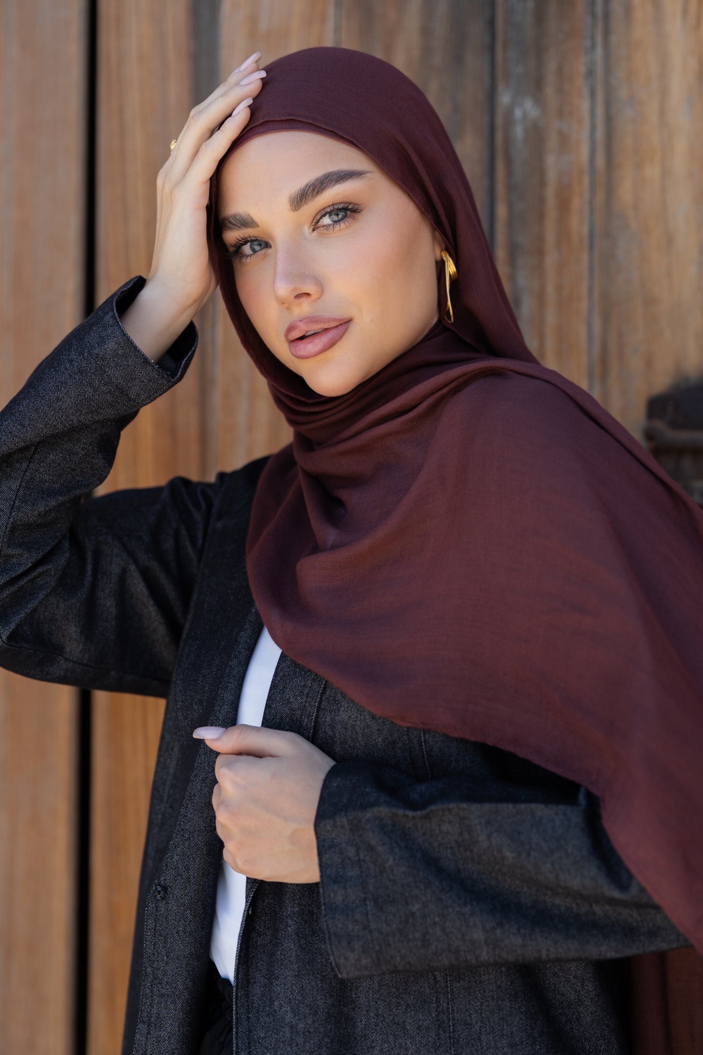The Denim Abaya