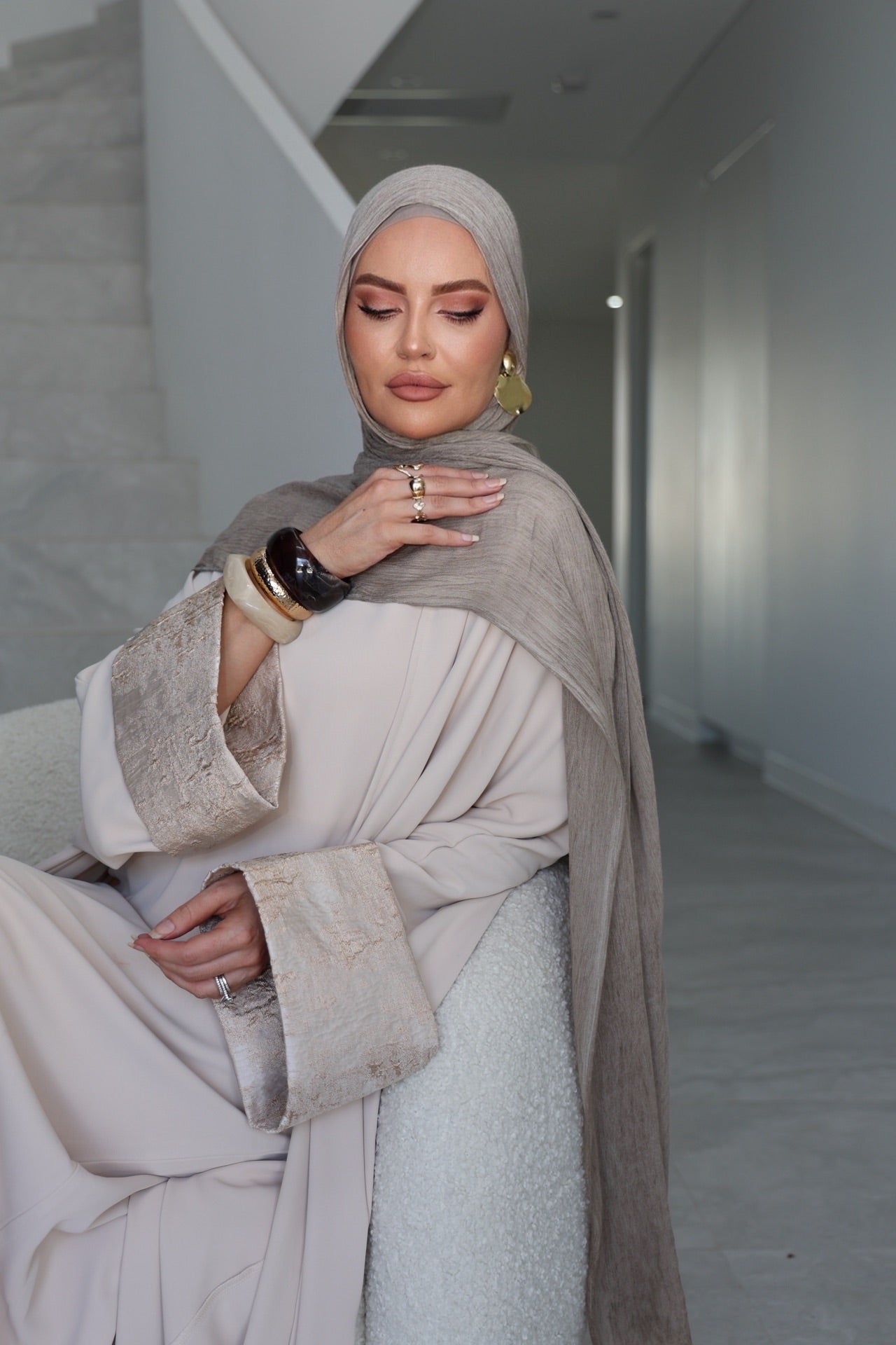 Dubai Textured Crinkled