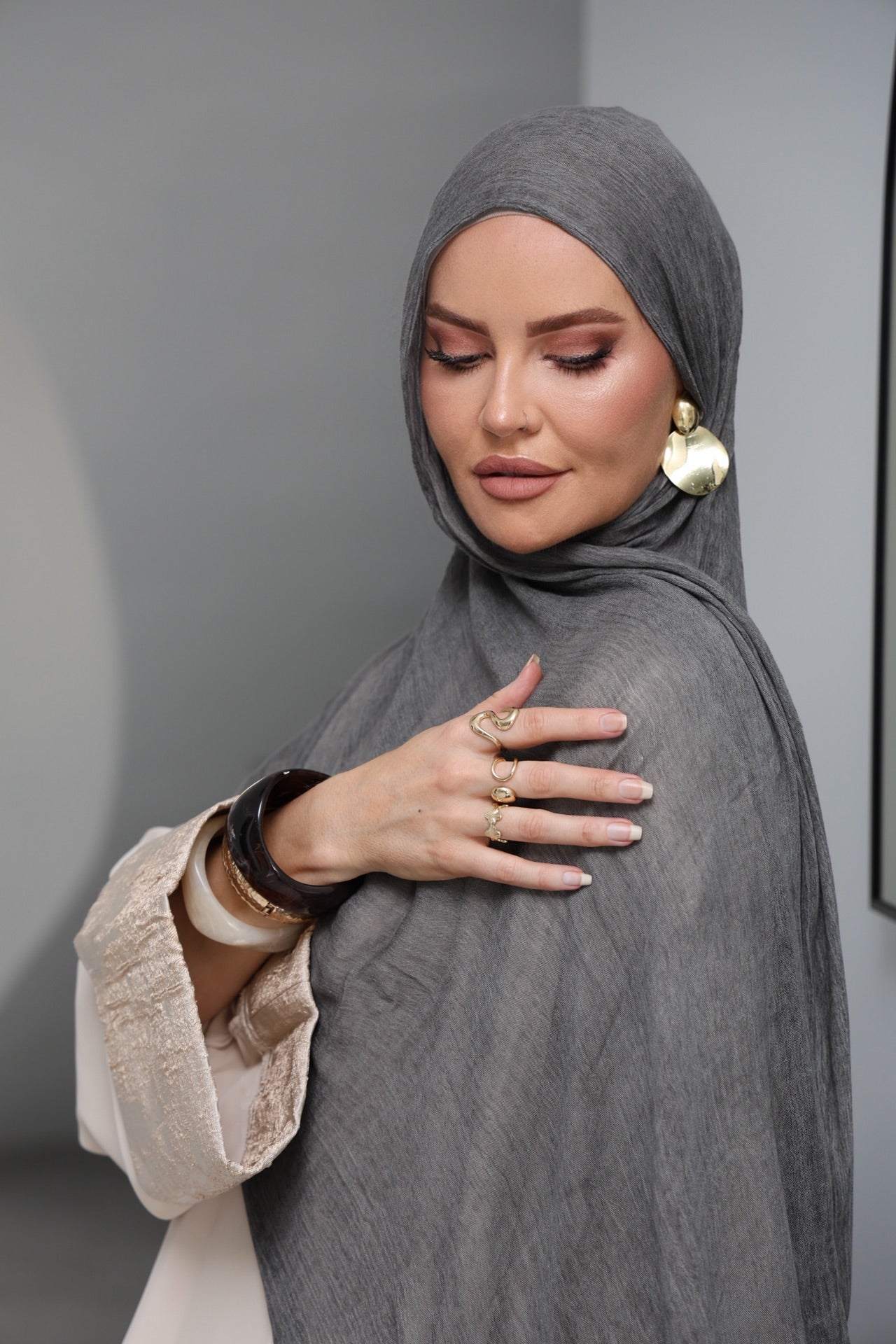 Stone Textured Crinkled