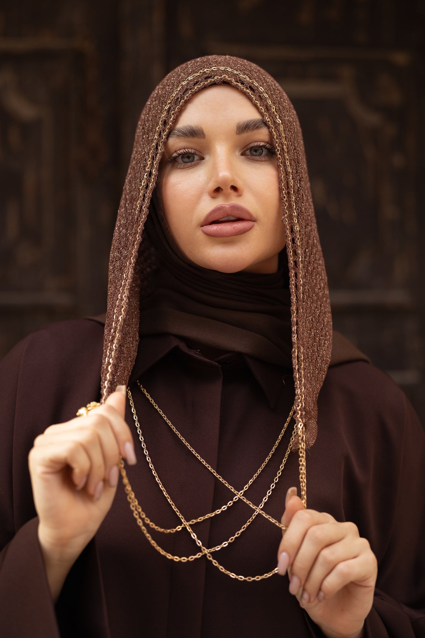 Dubai Hood - Brown