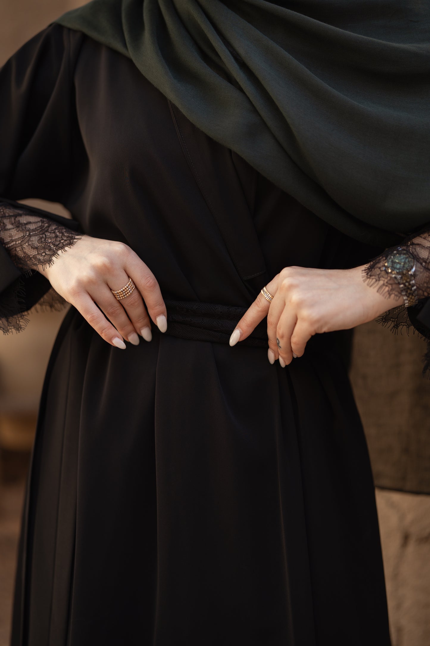 The Lace Abaya