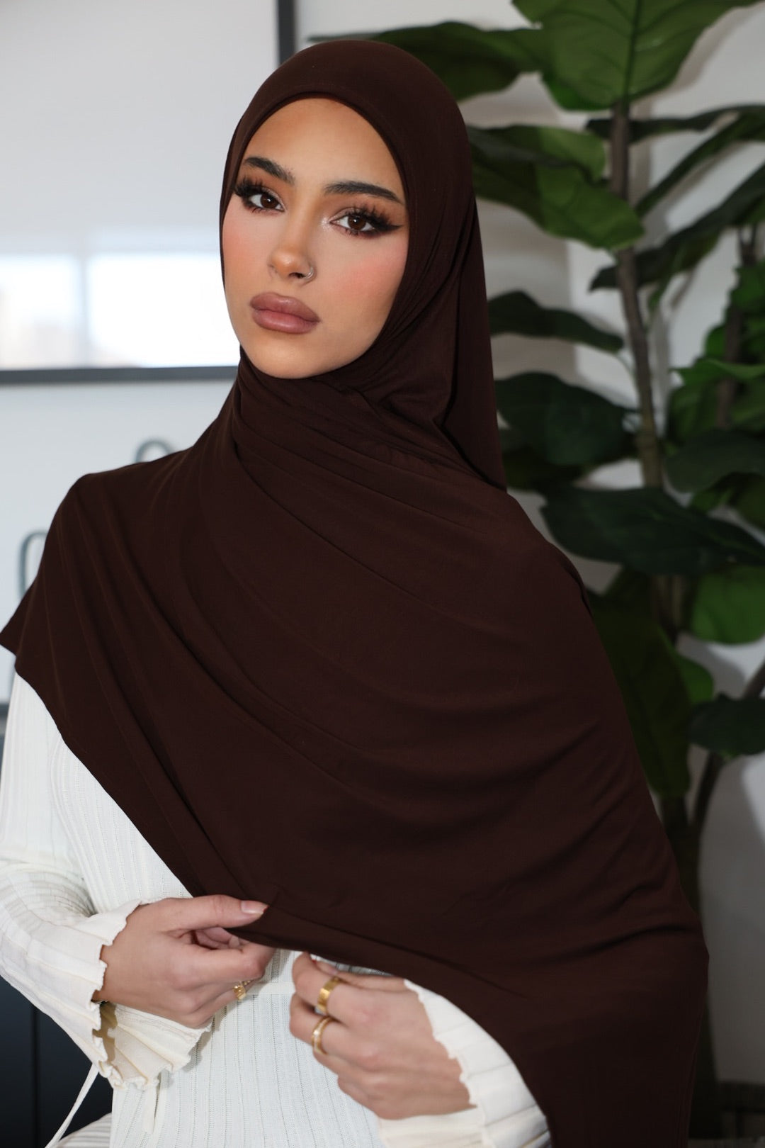 Pre Stitched Deep Brown Jersey Set -new-