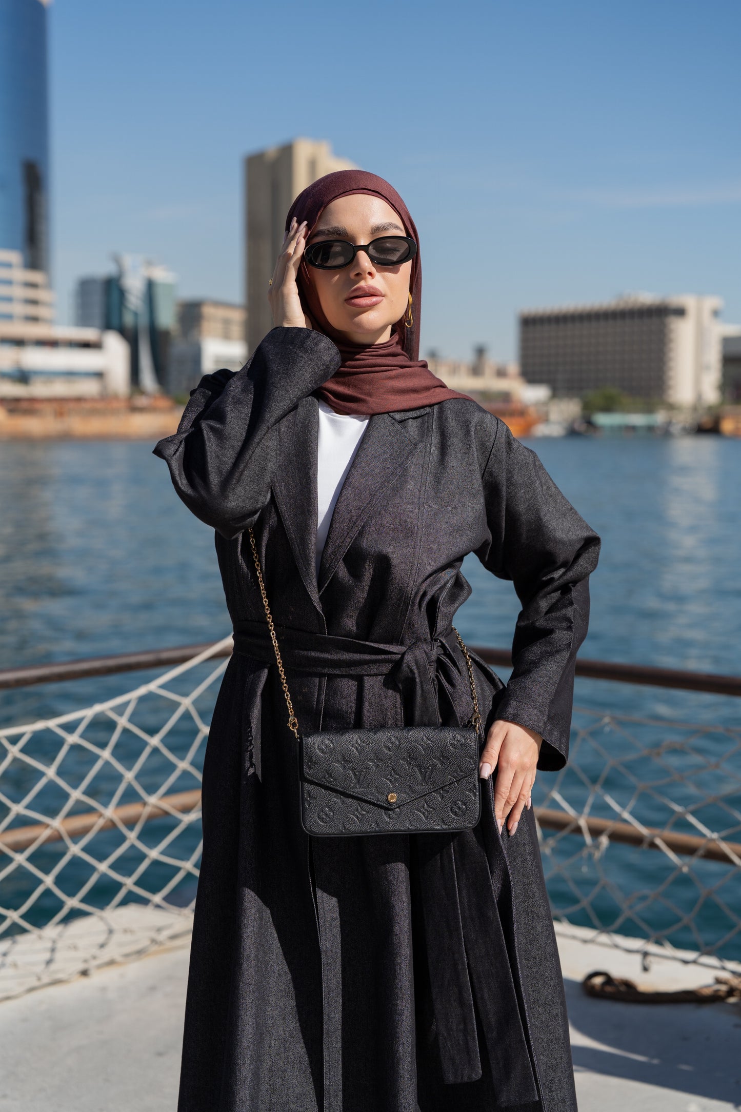 The Denim Abaya