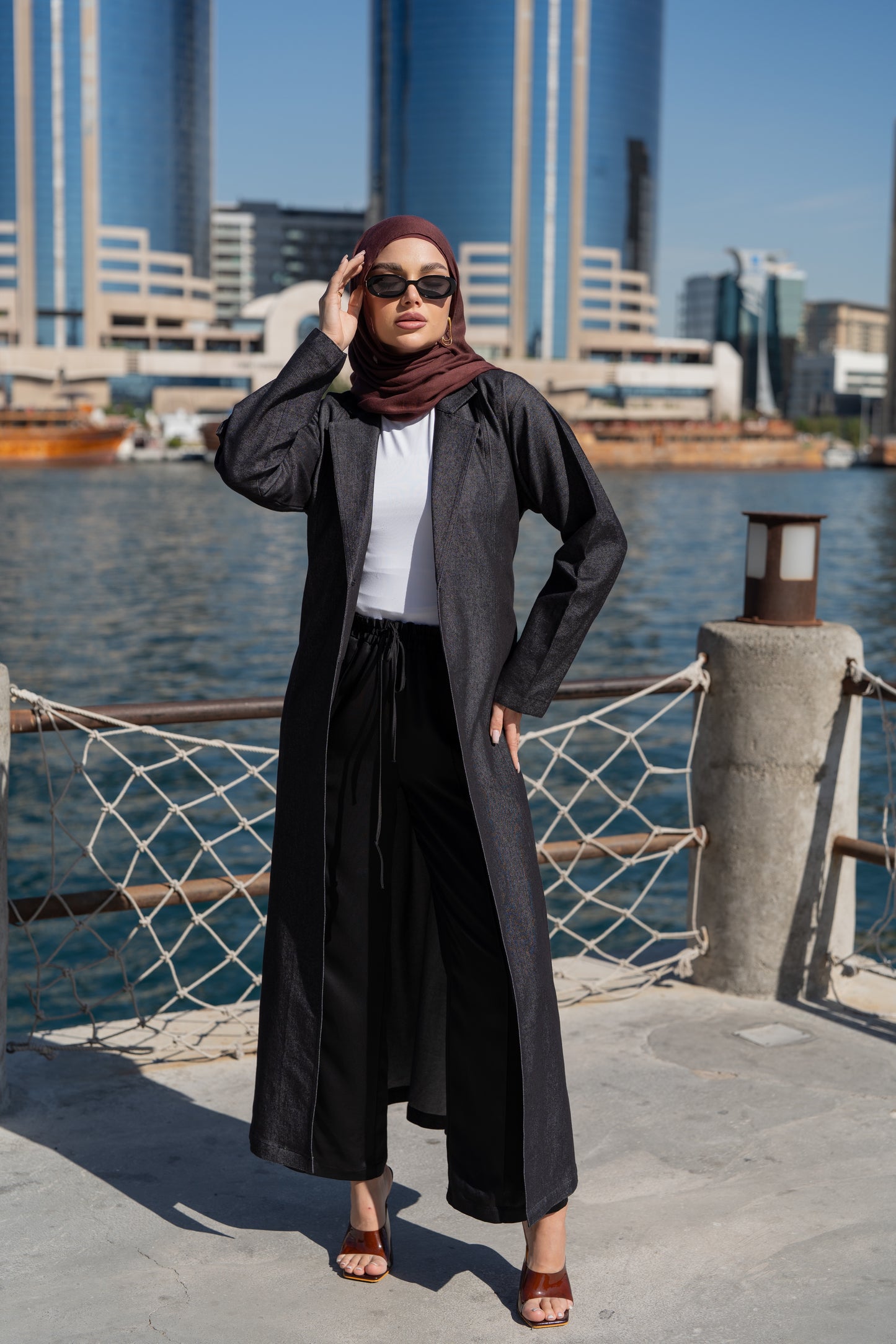 The Denim Abaya