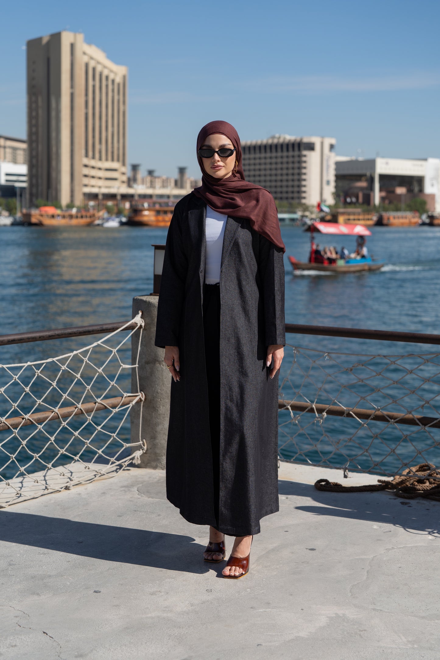 The Denim Abaya